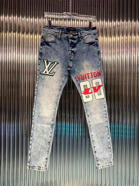 louis vuitton ripped jeans